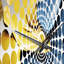 Lunah - Horloge murale peinture abstraite-404808632