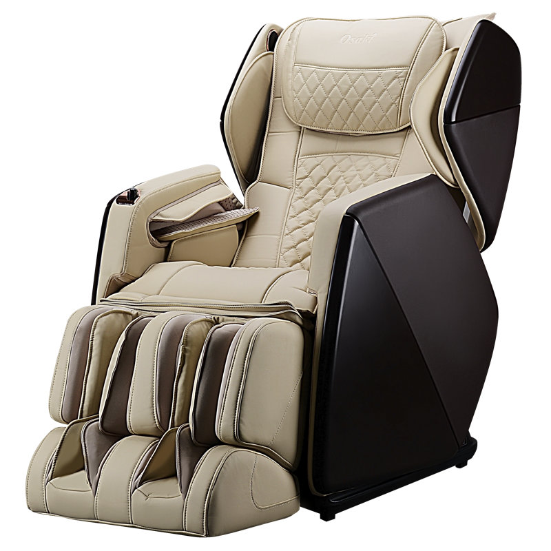 Fauteuil de massage OS-Pro Soho II, Similicuir beige