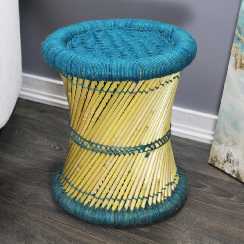 Tabouret d'appoint Barkhamsted, Turquoise
