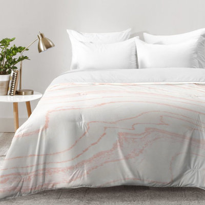 Ensemble d'édredon Blush Marble