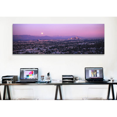 " Buildings In A City, Hollywood, San Gabriel Mountains, City Of Los Angeles, Los Angeles County, California, USA #4 " by Panoramic Images