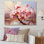 «Pink Whispering Cherry Blossoms II», art mural fleurs