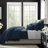 Elsie Linen Look Duvet Cover 8 Piece Designer Set-101216986-101216974