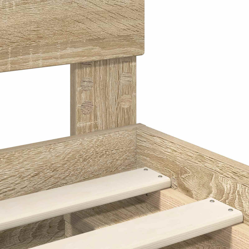 Bed, Smoked Oak, European Single (90 x 200 cm)