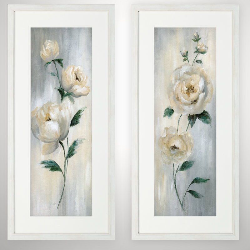 " Carolina Springs Bloom " 2 - Pieces, White
