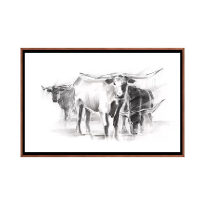 " Contemporary Cattle II " by Ethan Harper