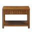 Table d'appoint avec tablette de rangement Farmhouse