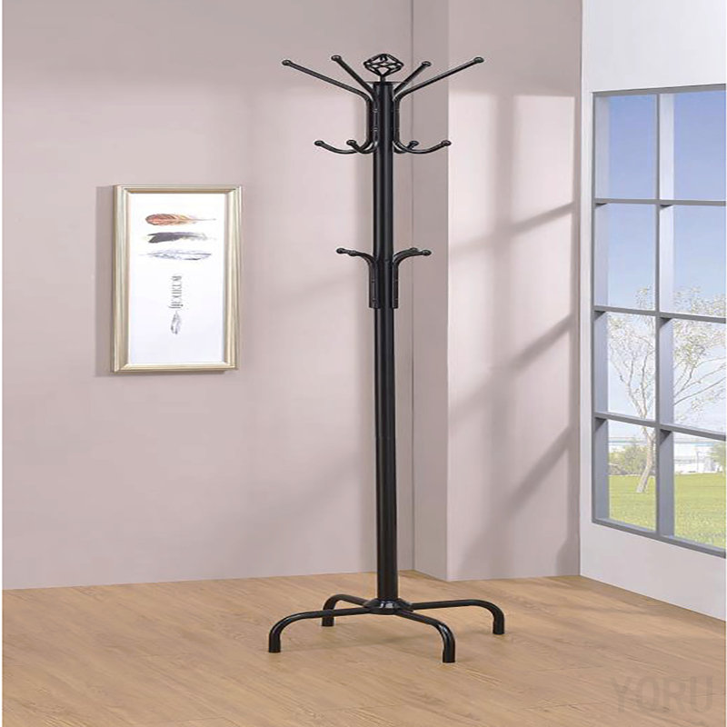 Portemanteau en métal noir