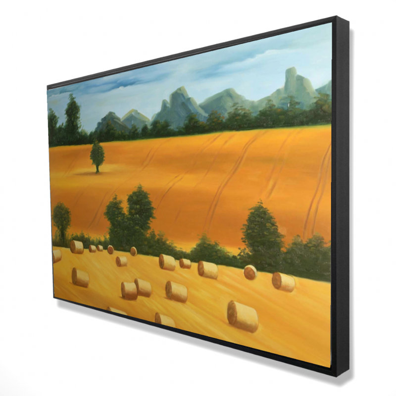 " Hay Bale Fields "