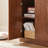 Modern Wavy Sideboard with Curved Contour and Four Doors-1707462029