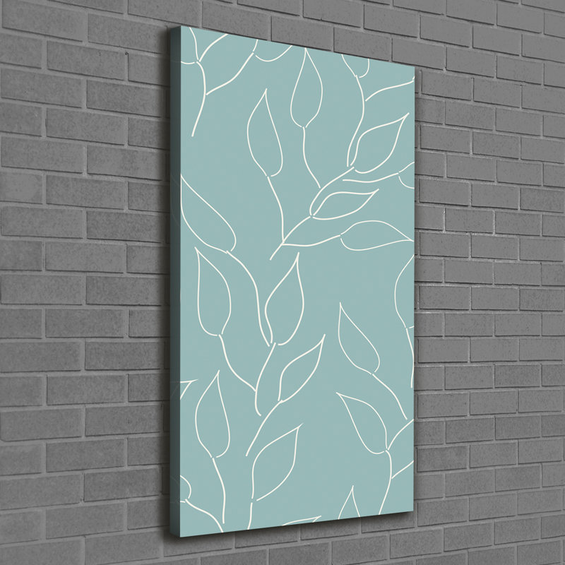 Leaves - Wrapped Canvas Print