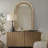  Twisted Seagrass Arch Mirror
