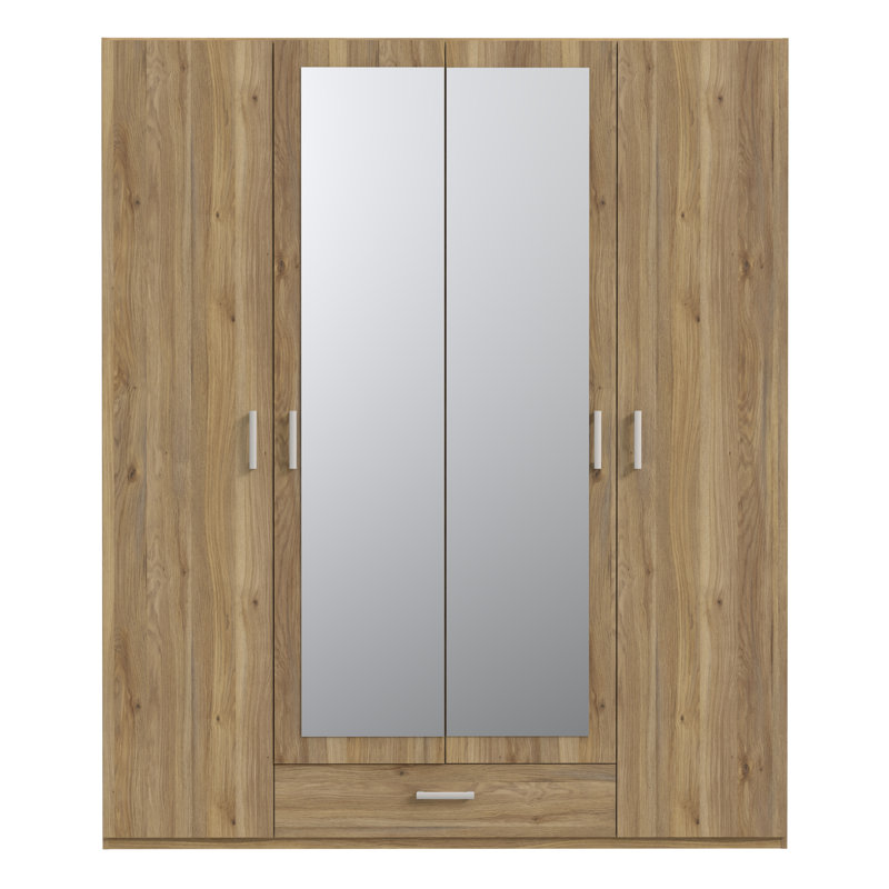 Sugata Manufactured Wood Wardrobe, Mauvella oak