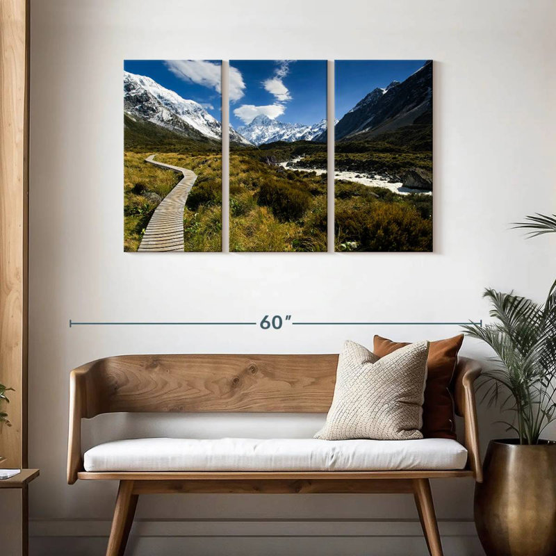 Sentier Hooker Valley, H 28 po x l 45 po