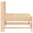Ophelia & Co. Patio Middle Sofas 2 Pcs Solid Wood Pine-1883006927