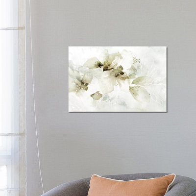 Golden Cherry Blossoms by Pamela Collabera - Wrapped Canvas Painting