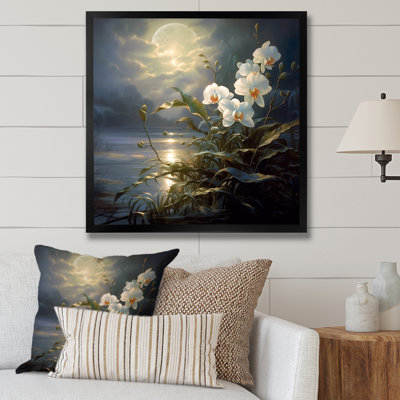 " Orchids Waterscape Moonlight I "