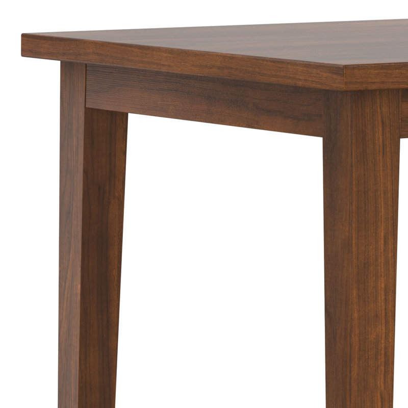 Eastwood 66" Walnut Contemporary Rectangular Dining Table