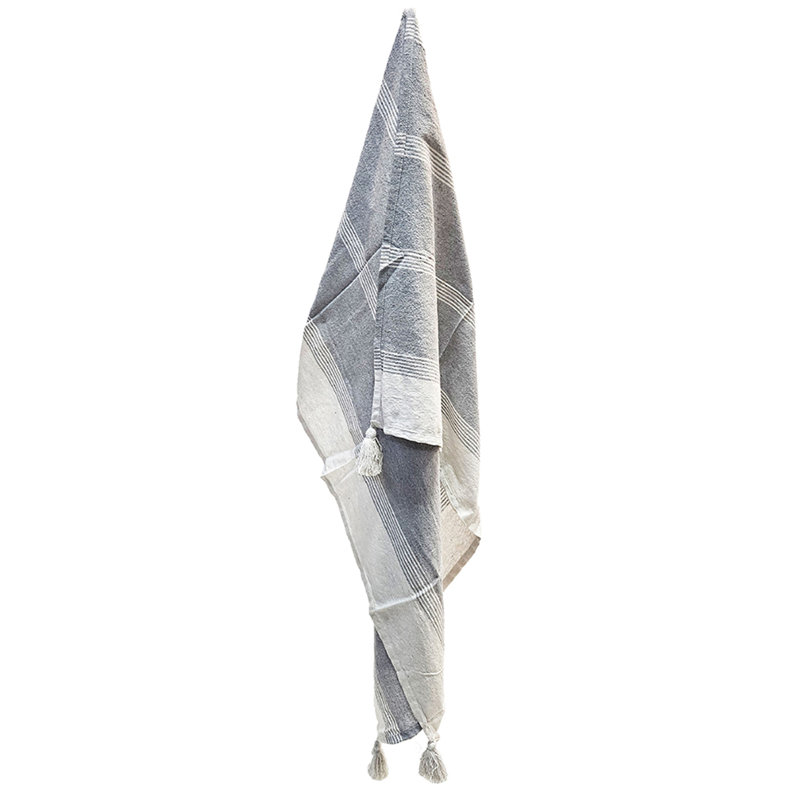 50X60" Conrad Grey Throw Blanket