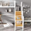 Loft Bed Frame with Storage Included with Built-in Ladder Included with Desk Included-1683246260
