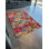 Mira Multi-Colored Rose Flower and Leaf Patterned Creative Modern Decorative Rug