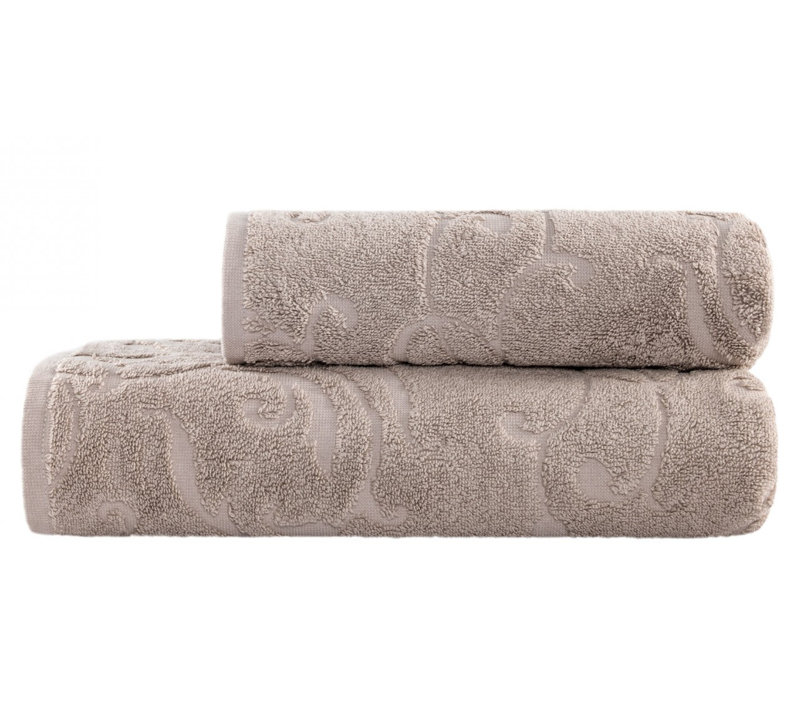 Serviette de bain Aliesha-May, Beige