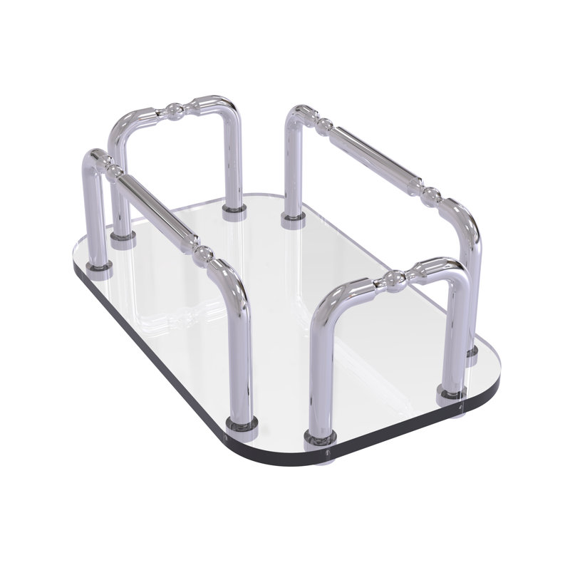 Plat à savon autonome Gober, Chrome poli