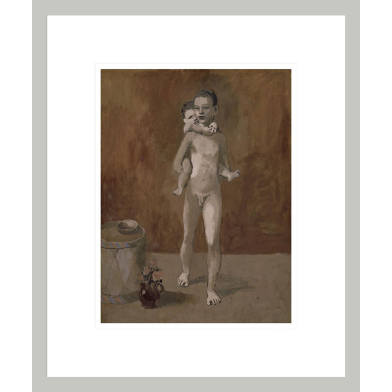 (The Two Brothers) par Pablo Picasso, impression giclée sur cadre, 16.42" H x 13.75" W