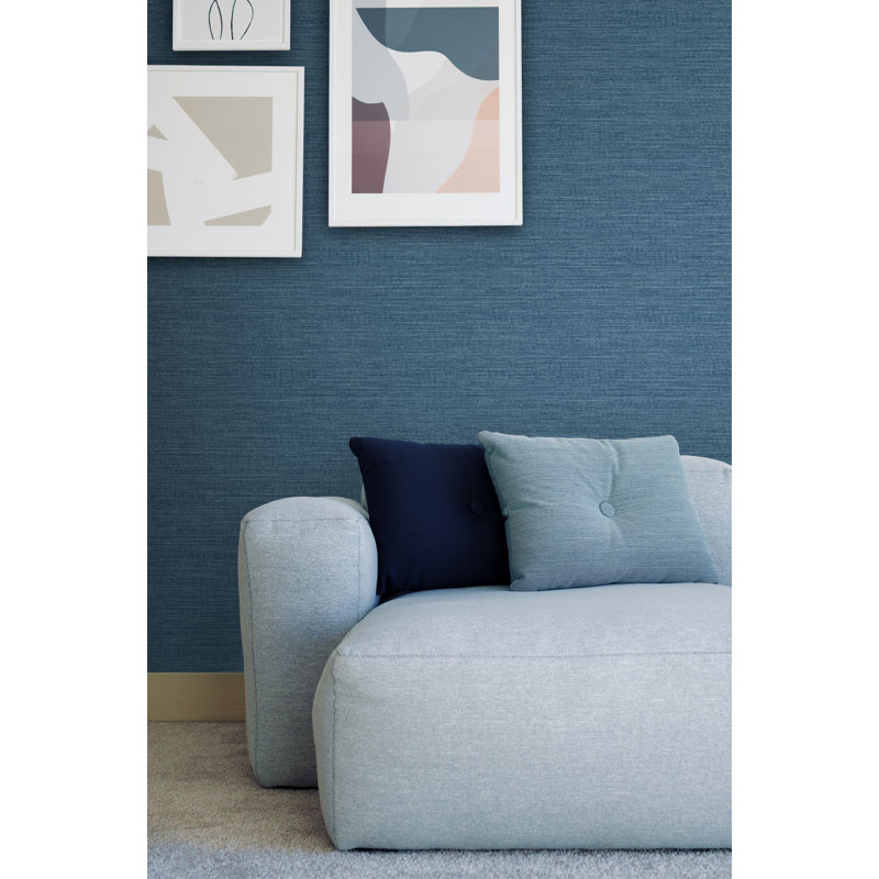 Rouleau de papier peint L 2,3 pi x l 27 po, Bleu
