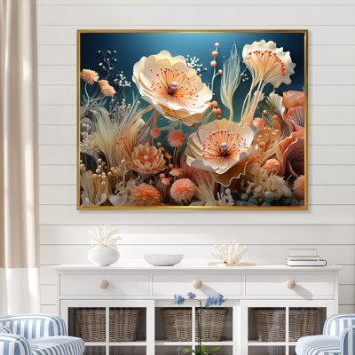 " Peach Cuttlefish Anemone Reef "