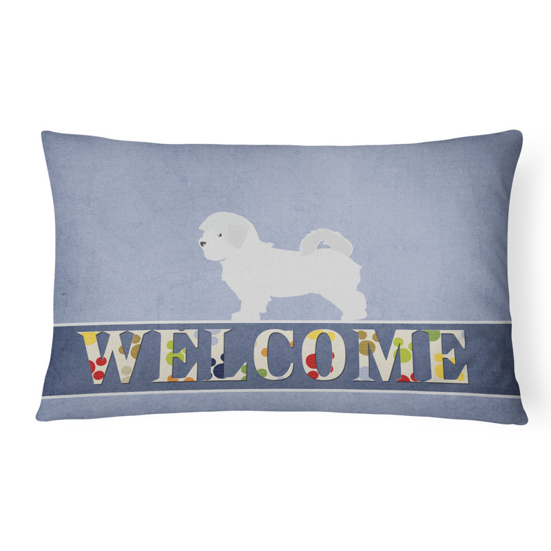  Coussin Maltese Welcome