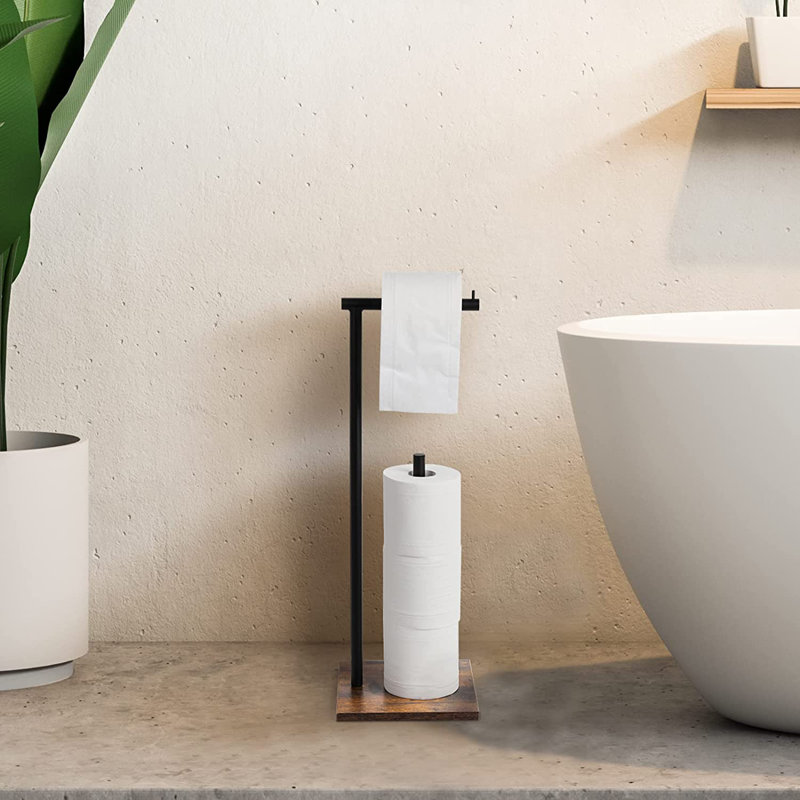 Porte-papier hygiénique sur pied