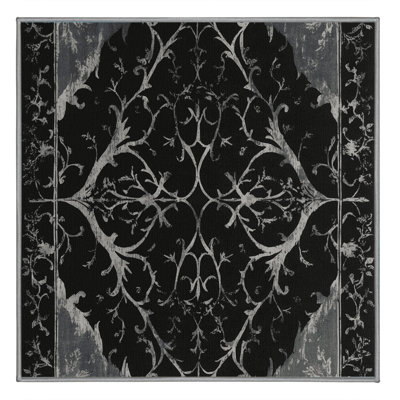 Tapis argenté