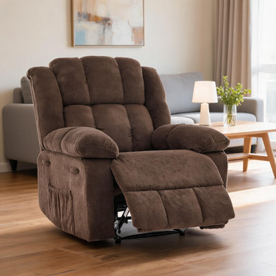 Oversized Recliner Accent Chair, 150°Recliner Chairs Ergonomic Nursery Chairs