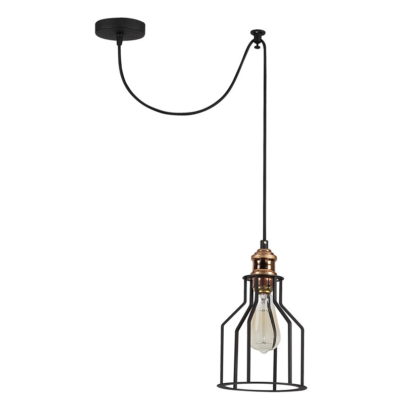 Luminaire suspendu géométrique 1 lumière Downham