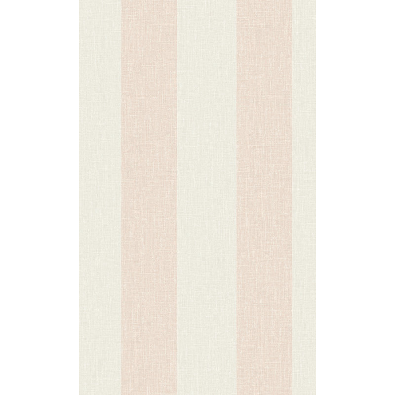 Papier peint à rayures simples, Rose