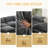 Modular Sofa,U Shaped Cloud Couch Comfy Set ,6-Seater, 2 Armrest Pillows,Convertible Sectional Couch-440167524