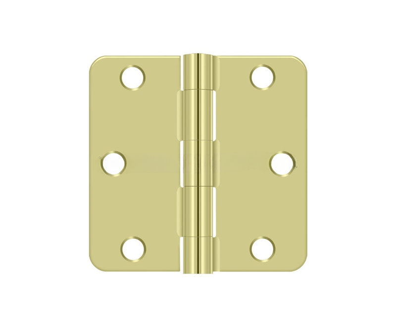 Charnière à dichromate en zinc 3 po x 3 po x 1/4 po Deltana S33R42D, Dichromate de zinc