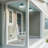 1-Light Industrial Semi Flush Mount Ceiling Light-503674466