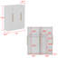 Armoire 4 portes Hoschton