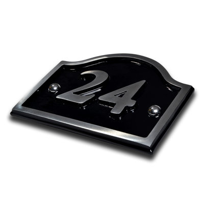 Jaclynn 11.5cm H Reflective Metal House Number