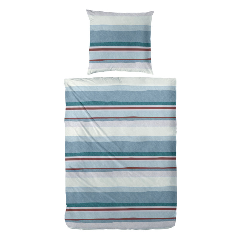 Ogden Single Duvet Cover Set, Blue