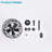 18'' Decor Forward Reverse 5 Blades Ceiling Fan Lamps
