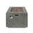 Stone Gray 33" Square Iron Propane Fire Pit Table - 50,000 Btu High Heat Output