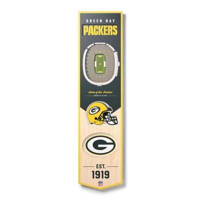 NFL 3D 8x32 Stadiumview Banner
