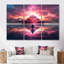 Hyeon - Ensemble d'art mural paysage abstrait-108315783-108315785