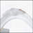 Estrella White Finish Mirror