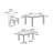 Leclerc 5 Piece Dining Set-1609715923-1609715920
