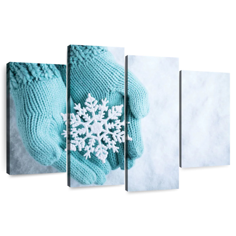 Lelend Sparkling Snowflake In Winter