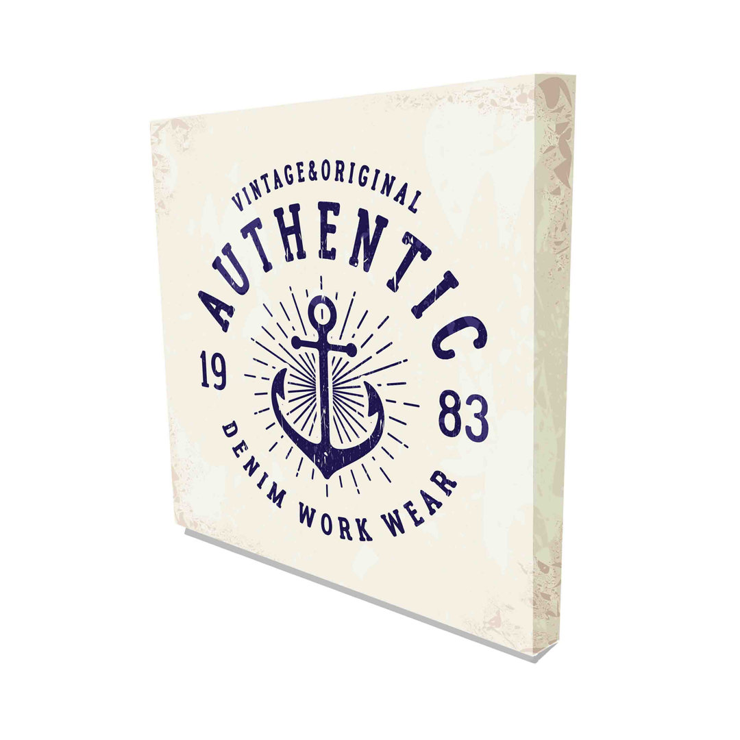 'Authentic Nautical' Graphic Art on Canvas